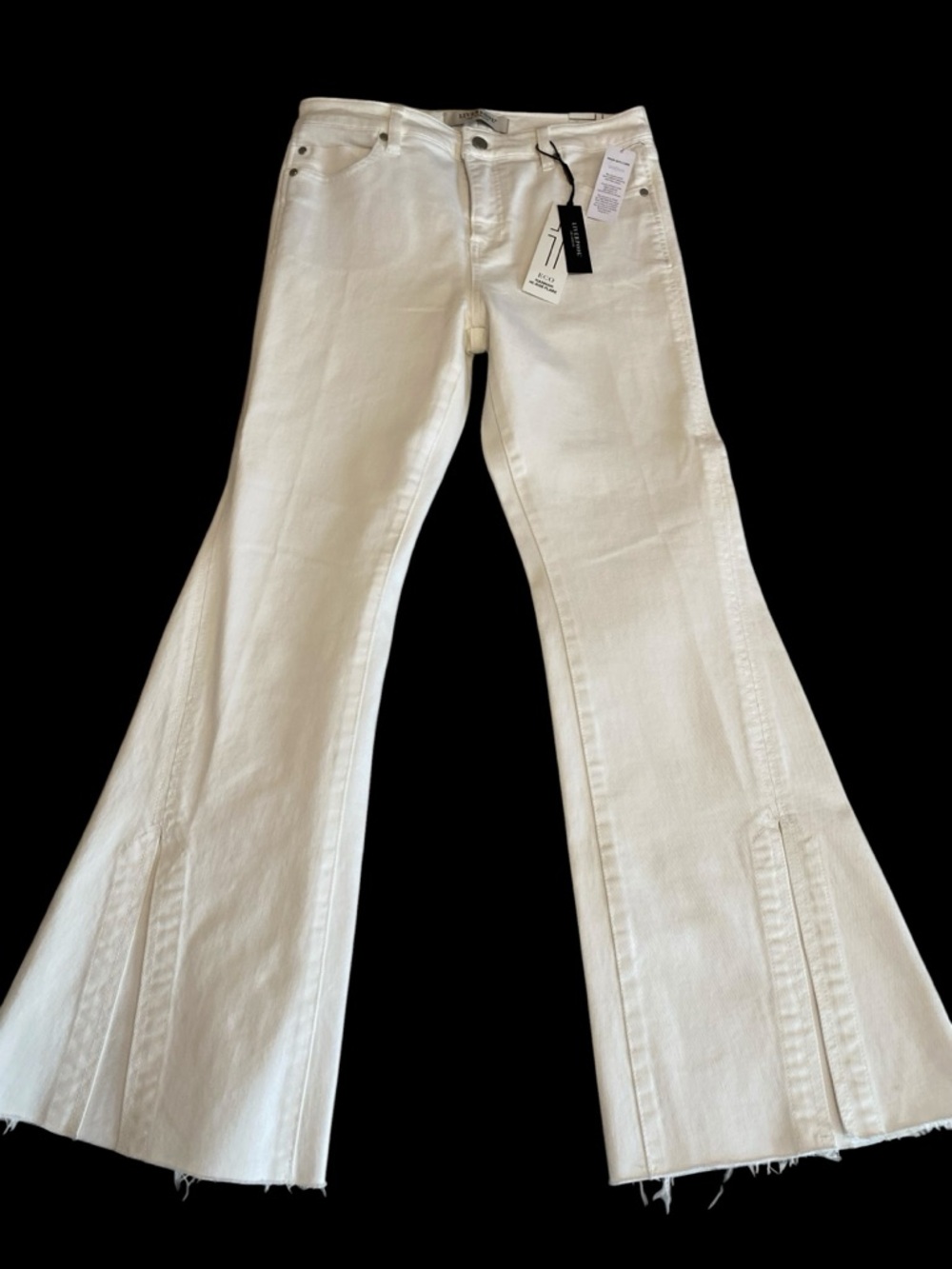 Liverpool | Women’s Liverpool Hannah Hi-Rise Flare White Split-Hem Jeans NWT 4 - Picture 7 of 13
